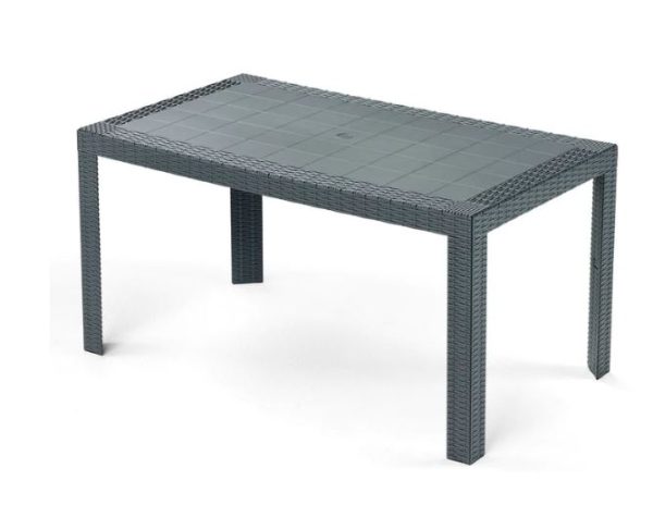 ARETA URANO TAFEL 140X80X72CM ANTRACIET