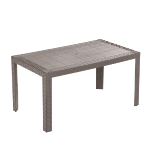ARETA URANO TAFEL 140X80X72CM TAUPE