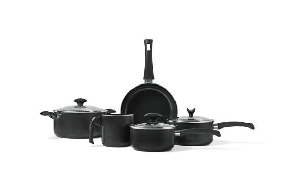 BRINOX S/5 POTTENSET ZWART MASALA LINE