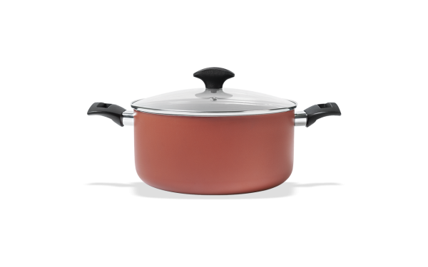 BRINOX BRAADPAN M/DEKSEL 22CM