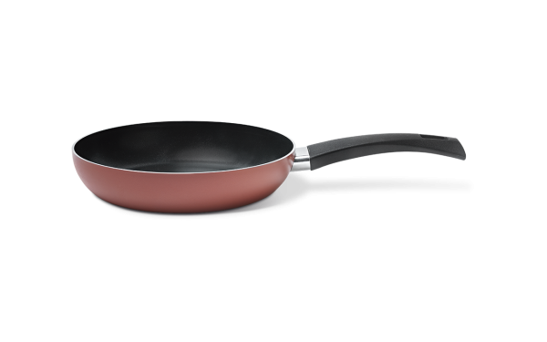 BRINOX FRYING PAN 24CM TERRACOTTA