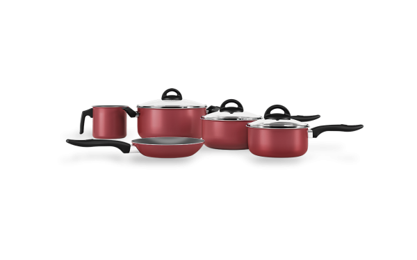 BRINOX CHILLI SET/5 COOKSET CHERRY
