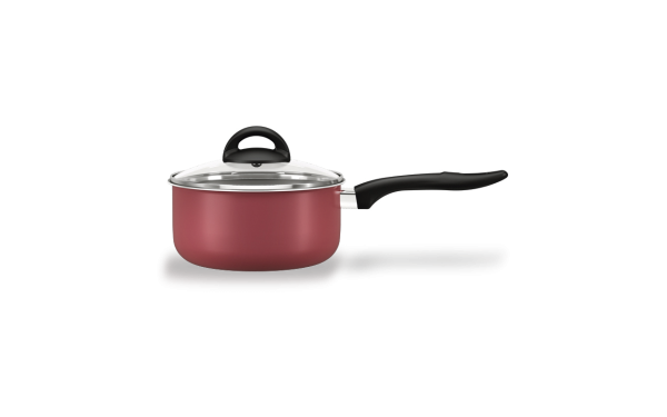 BRINOX SAUCEPAN M/DEKSEL 20CM CHILLI CHERRY