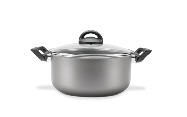 BRINOX BRAADPAN 24CM 4.5L CHILLI SILVER