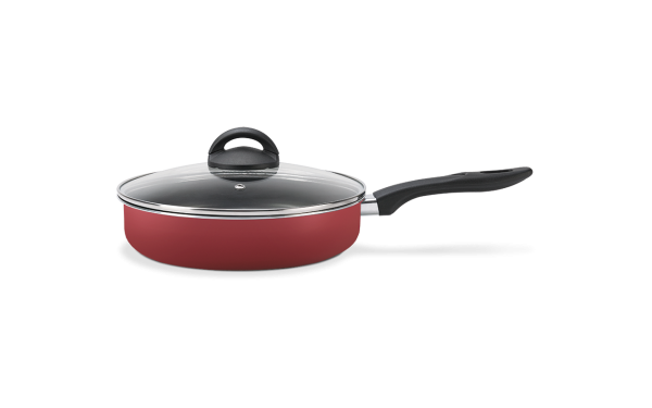 BRINOX CHILLI KOEKENPAN HOOG 24CM CHERRY