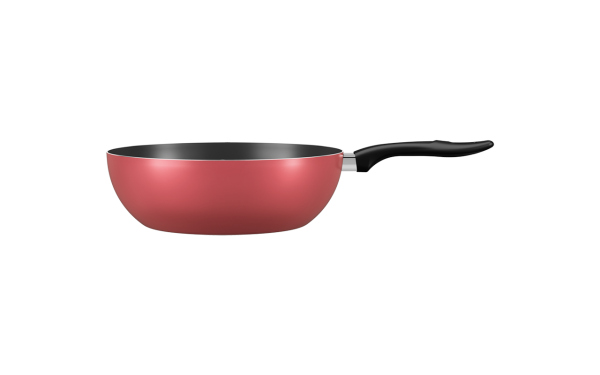 BRINOX CHILLI WOK 24CM 2.30L  CHERRY