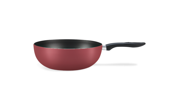 BRINOX WOK 28CM 4.10L CHILLI CHERRY