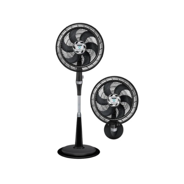 SAMURAI 18" 2IN1 BLACK STAANDE FAN - Afbeelding 4