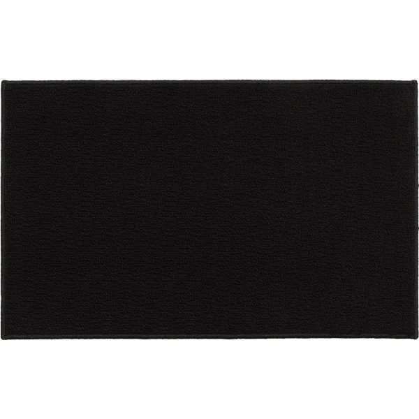 MAT AURELIA 50X80CM POLYPRO ZWART