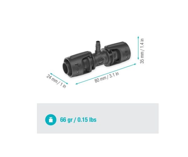 GARDENA T-KOPPELING 1/2"-3/16" - Afbeelding 2
