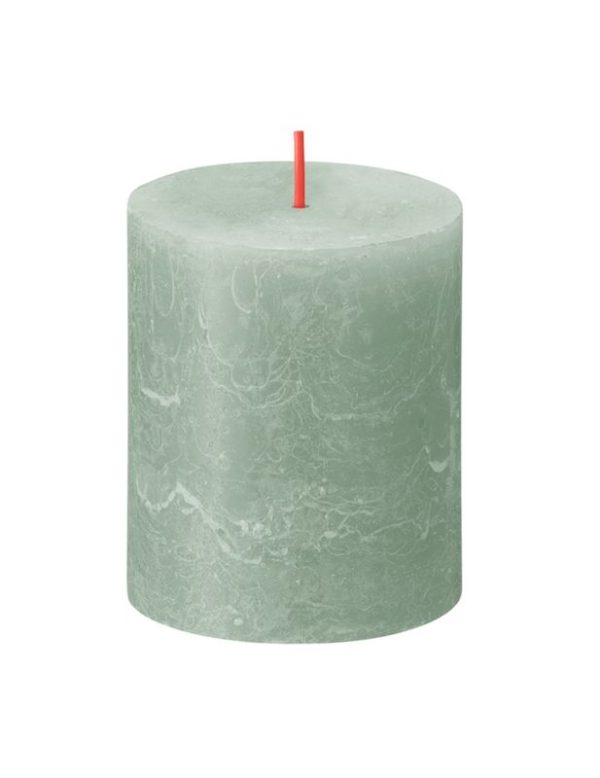 BOLSIUS RUSTIEK STOMPKAARS 80/68 JADE GREEN