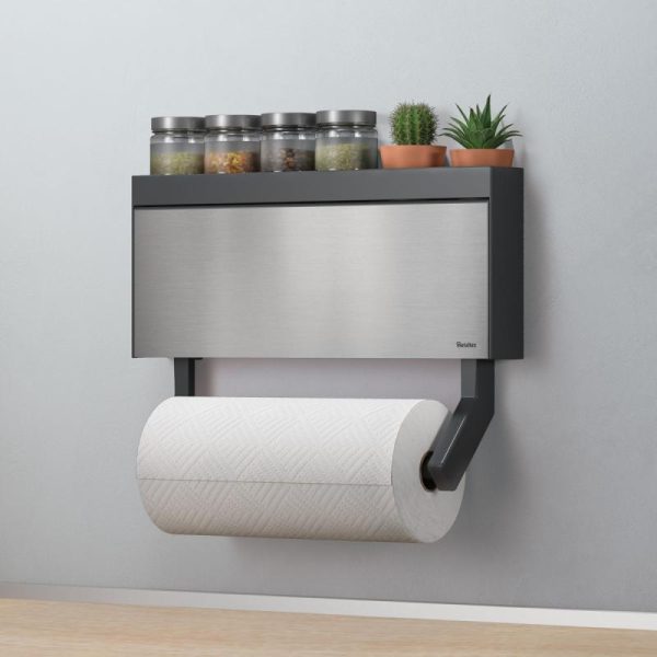 METALTEX KEUKENROLDISPENSER TANGO INOX - Afbeelding 2