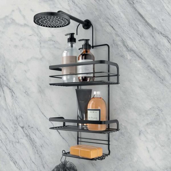 METALTEX SHOWER CADDY MATT BLACK - Afbeelding 2