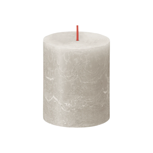 BOLSIUS RUSTIEK STOMPKAARS 80/68 SANDY GREY
