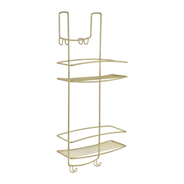 METALTEX ONDA SHOWER CADDY BRASS