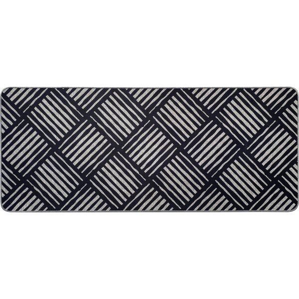 LUANCE MAT AFRICA 50X120CM POLYESTER GRIJS