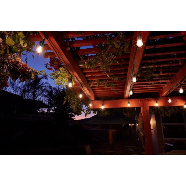 LUMINAR OUTDOOR 24FT 12-BULB LED STRING LIGHTS - Afbeelding 4
