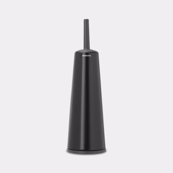 BRABANTIA TOILETBORSTEL+HOUDER MATT BLACK CLASSIC - Afbeelding 2