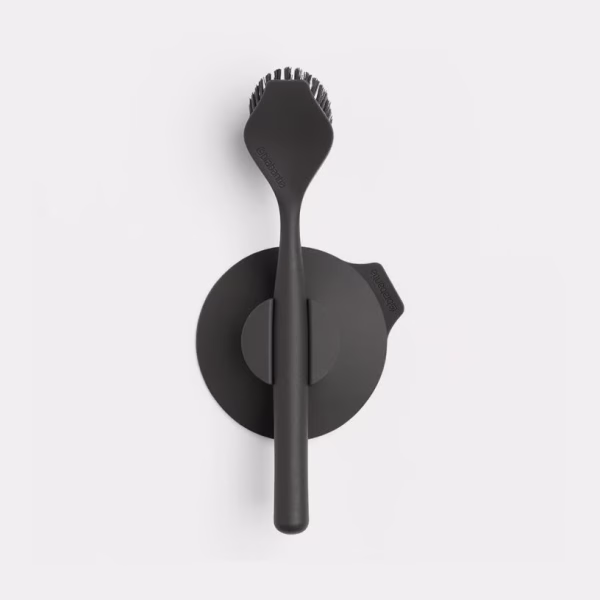 BRABANTIA AFWASBORSTEL MET ZUIGNAPHOUDER DGRIJS