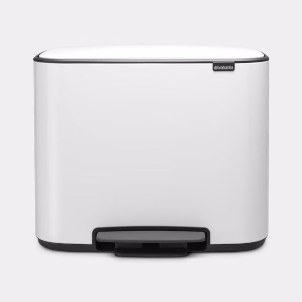 BRABANTIA BO PEDAALEMMER 36L WIT