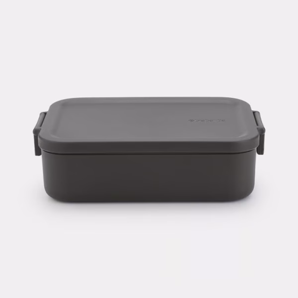 BRABANTIA MAKE&TAKE LUNCH BOX M  DARK GREY