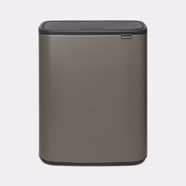BRABANTIA BO TOUCH BIN 60L PLATINUM