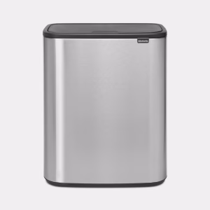 BRABANTIA BO TOUCH BIN 60L MATT STEEL FINGERPRINT PROOF