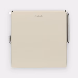 BRABANTIA RENEW TOILETROLHOUDER MET KLEP SOFT BEIGE
