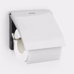 BRABANTIA TOILETROLHOUDER BRILLIANT STEEL CLASSIC