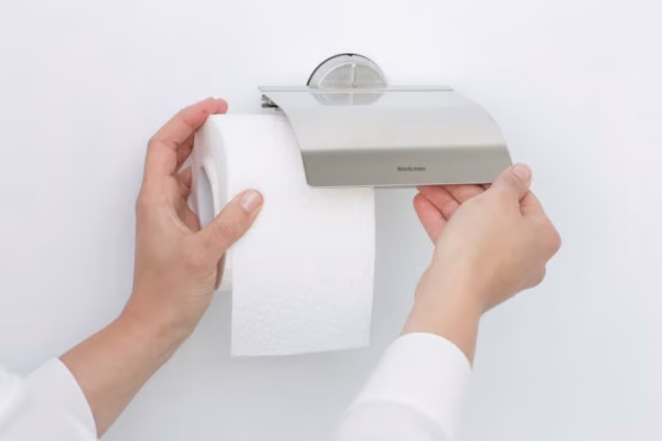 BRABANTIA TOILETROL HOUDER MATT STEEL PROFILE - Afbeelding 2