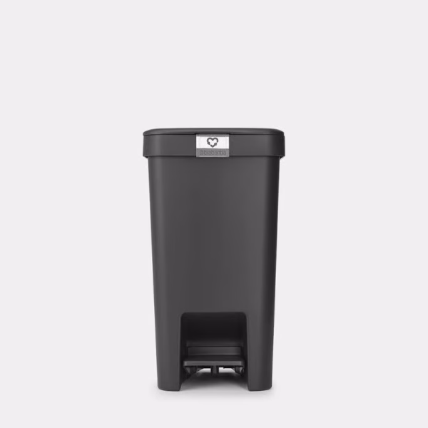 BRABANTIA STEPUP PEDAL BIN 16L DARK GREY