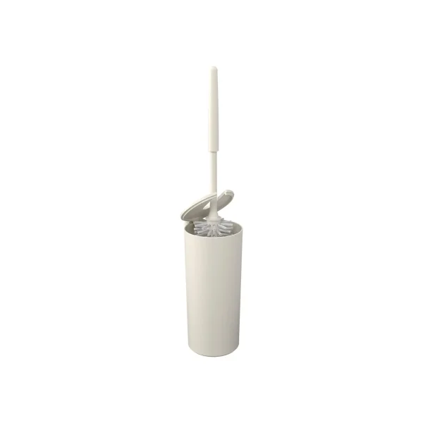 COZA TOILETBORSTEL+HOUDER LIGHT GRAY