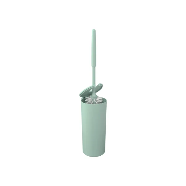 COZA TOILETBORSTEL+HOUDER JADE GREEN