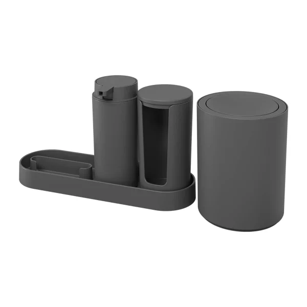 COZA BADKAMERSET 4PCS DARK GREY