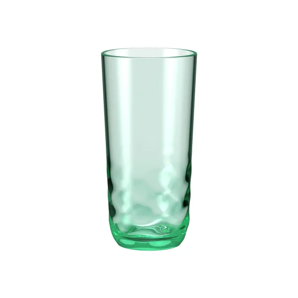 COZA GLASS WAVE 350ML GREEN SOFT