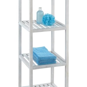 WENKO ETAGERE 4LAAGS WIT NORWAY