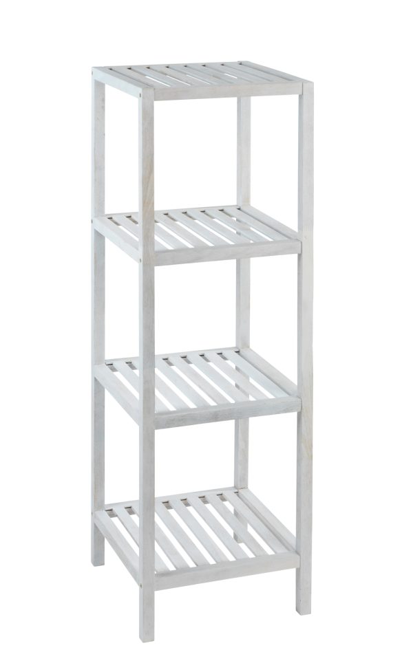 WENKO ETAGERE 4LAAGS WIT NORWAY
