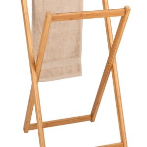 WENKO HANDDOEKENREK BAMBUSA BAMBOO NATUREL