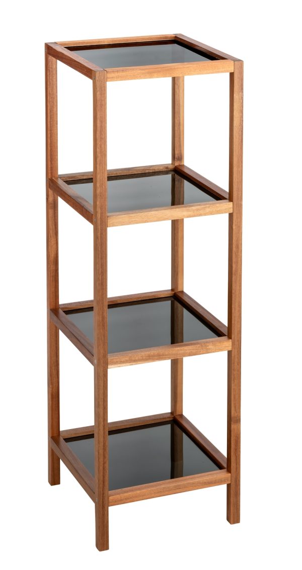 WENKO REK FONDI 4-LAGEN ACACIA HOUT