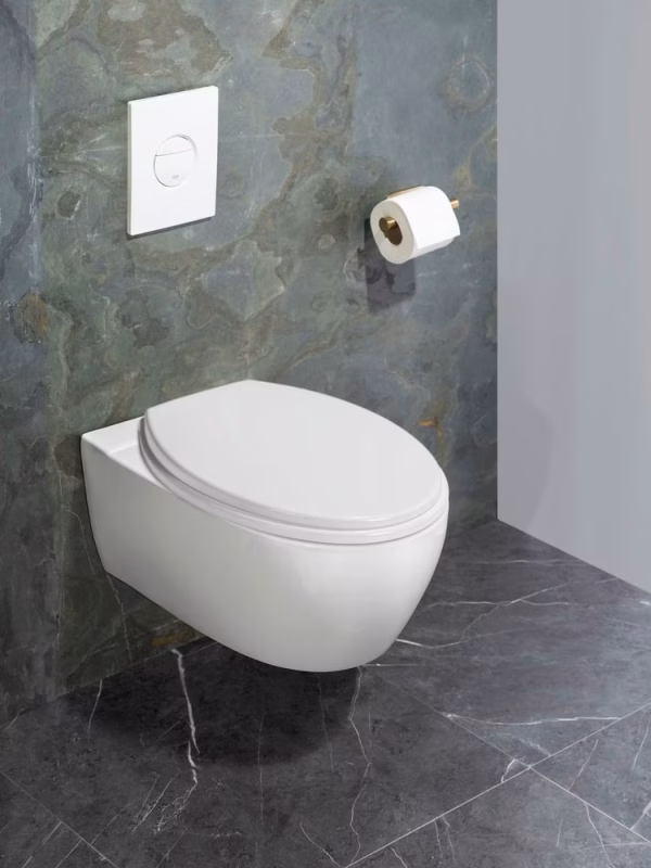 WENKO TOILETZITTING AURORA WIT - Afbeelding 2
