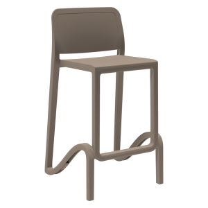 ARETA GIANO 65 BARSTOOL TAUPE 47X89X46CM