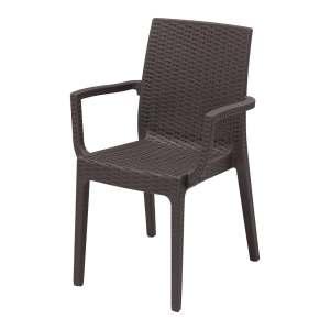 ARETA DAFNE ARMCHAIR COFFEE 55X54X85CM