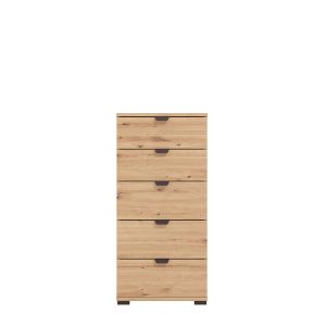 DUERO 5F45 5DR CABINET ARTISAN OAK 45X40X95CM