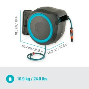 GARDENA WANDSLANGBOX M/L 25M ROLLUP