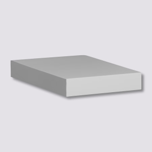 JJA WANDPLANK FIXY 23.5X23.5X3.8CM MDF WIT