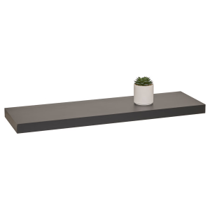 JJA WANDPLANK FIXY 80X23.5X3.8CM MDF ZWART